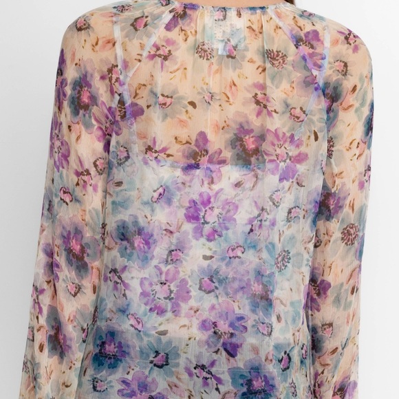 Johnny Was ‘Glinda’ Floral Peasant Blouse NWT - Picture 9 of 9